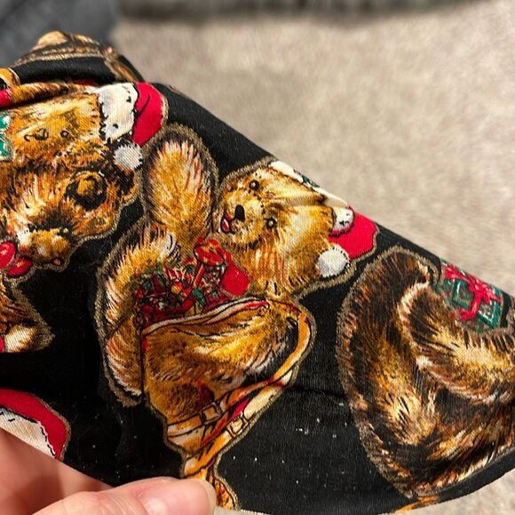 Christmas Teddy Bear Bandana for Pet - Picture 3 of 3